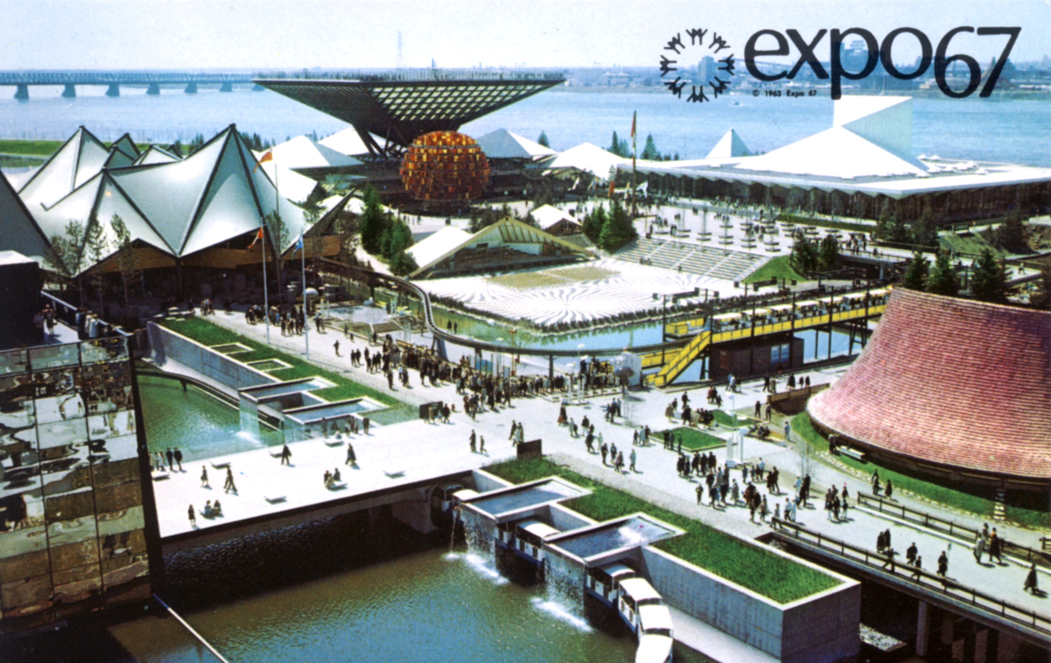 Postcards from Expo 67 1967, Montreal, Canada Expo 67 World's